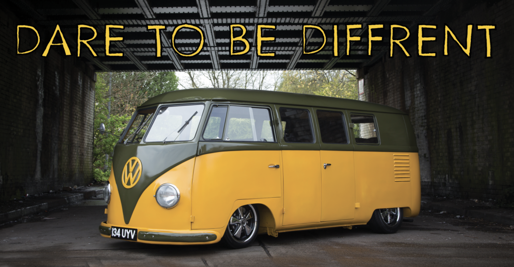 Dare To Be Different – Phil’s Barndoor Kombi