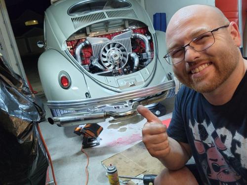 Hey-Burner - 1956 Volkswagen Beetle Oval Ragtop