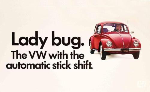 Lady_bug_vW_beetle_stickshift_advert